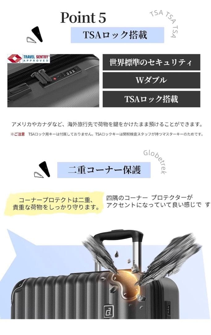 スーツケース キャリーケース a 20インチ 機内持ち込み可 PC+ABS