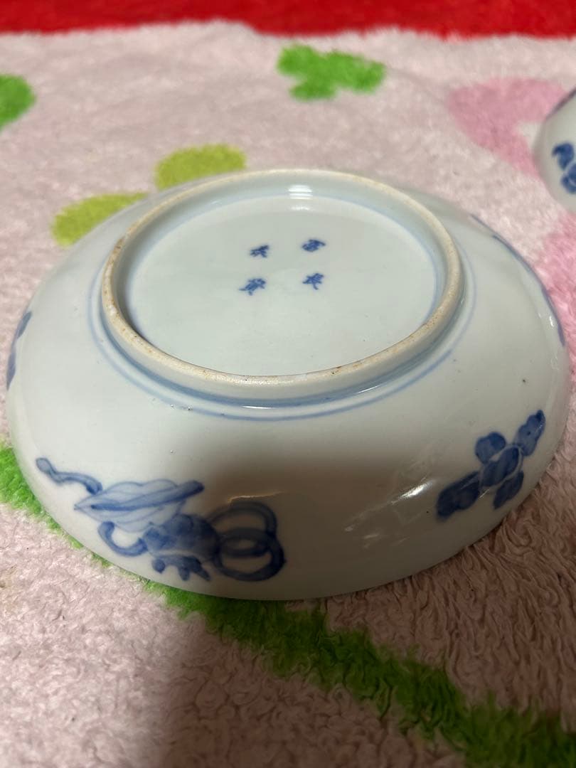 伊万里　色絵　皿　4枚