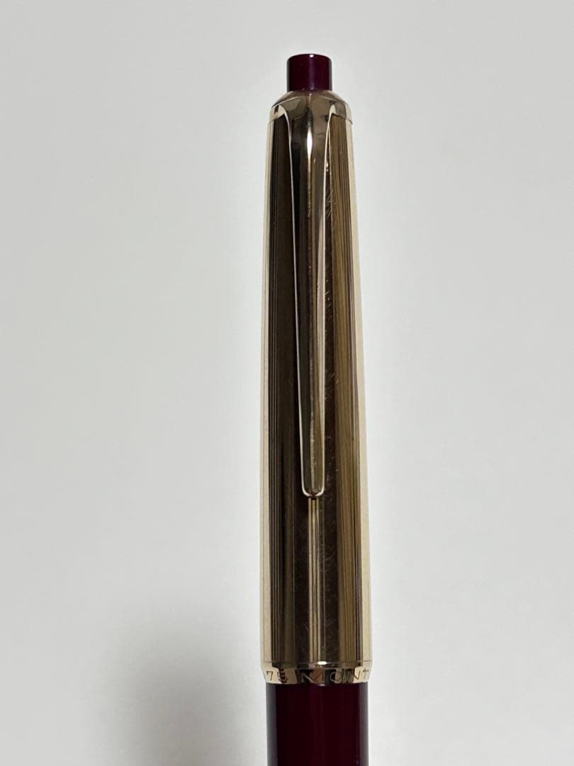 ペ*ー様 Montblanc pix 75 ペンシル　ロールドゴールド　ボルドー