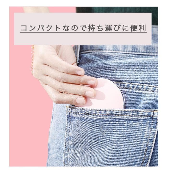 折りたたみミラー 折りたたみ コンパクト ライト付きミラー ライト付き ライト