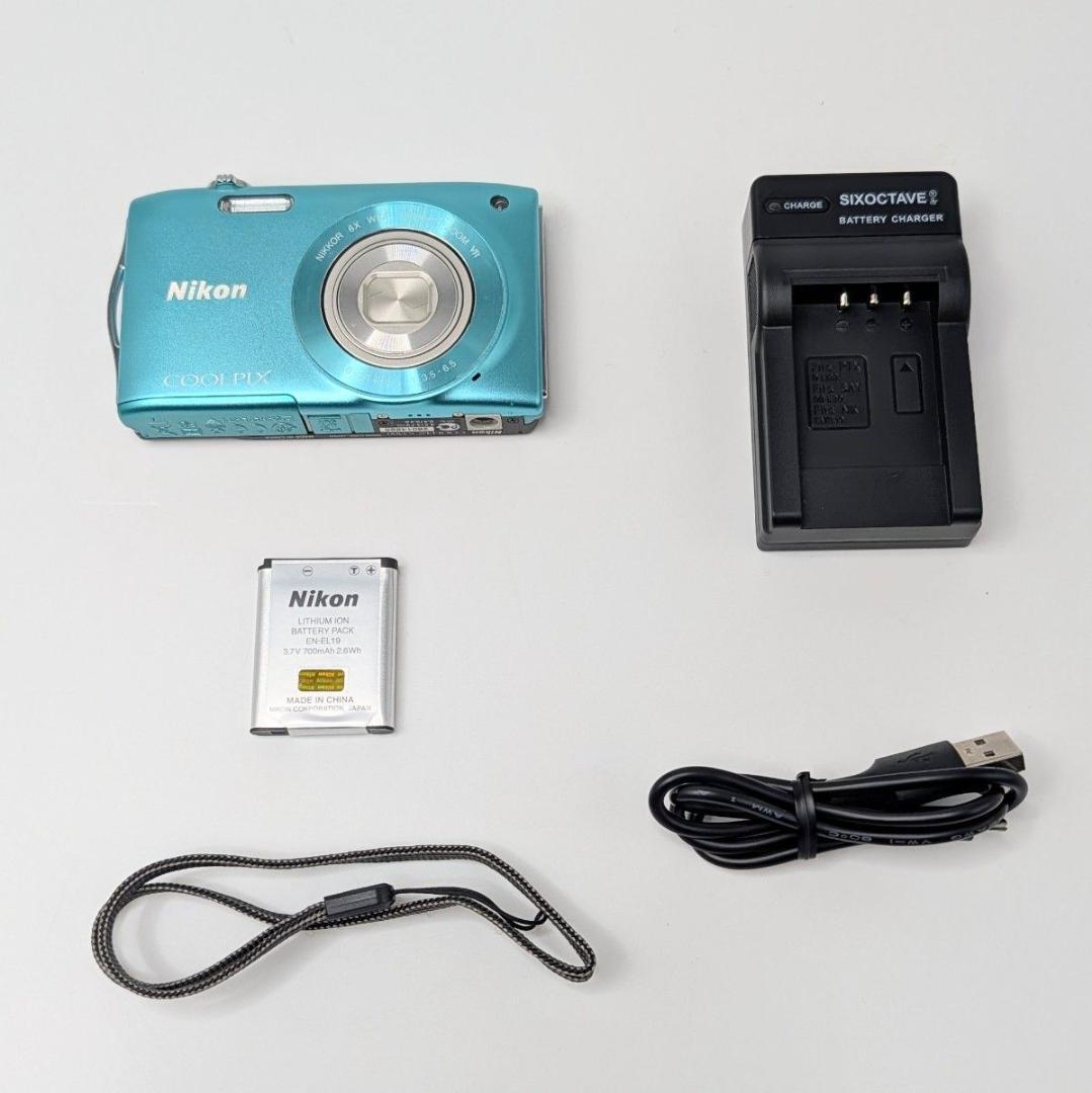 【極美品】Nikon COOLPIX S3300