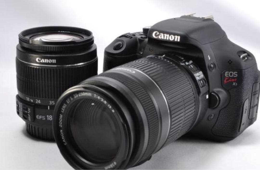 デジタル一眼 キヤノン Canon EOS kiss X5 ダブルズームキット