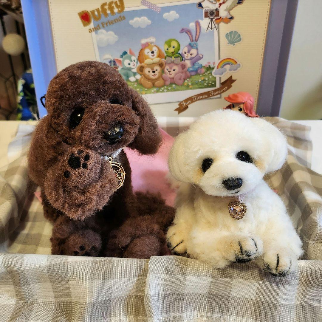 羊毛フェルト　ハンドメイド❤️トイプードル❤️　　　　　　　　お迎え決まりました