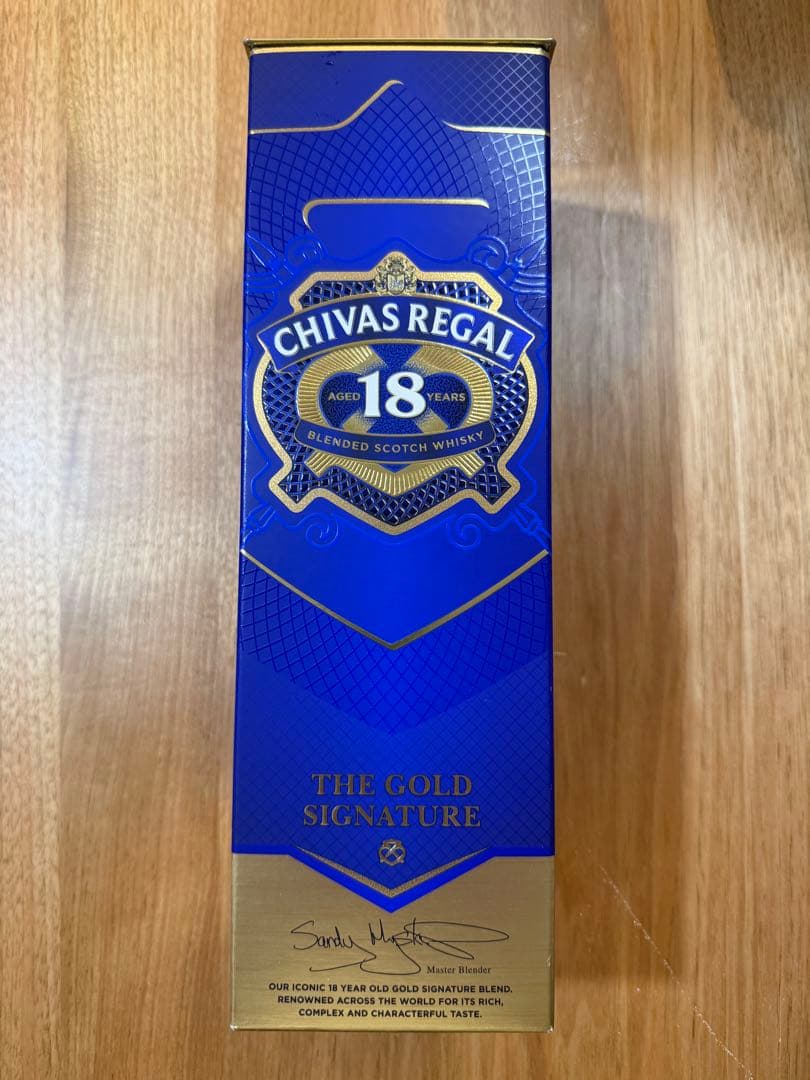 【新品未開封】CHIVAS REGAL 18年 ゴールドシグネチャー 700ml