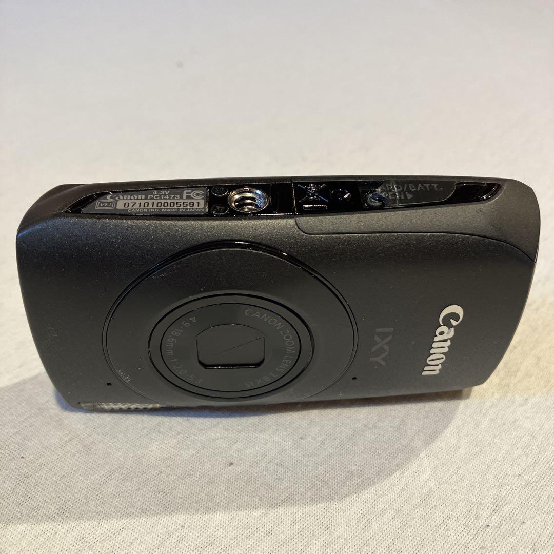 【希少】Canon IXY 30S ブラックコンパクトデジタルカメラ 箱 説明書