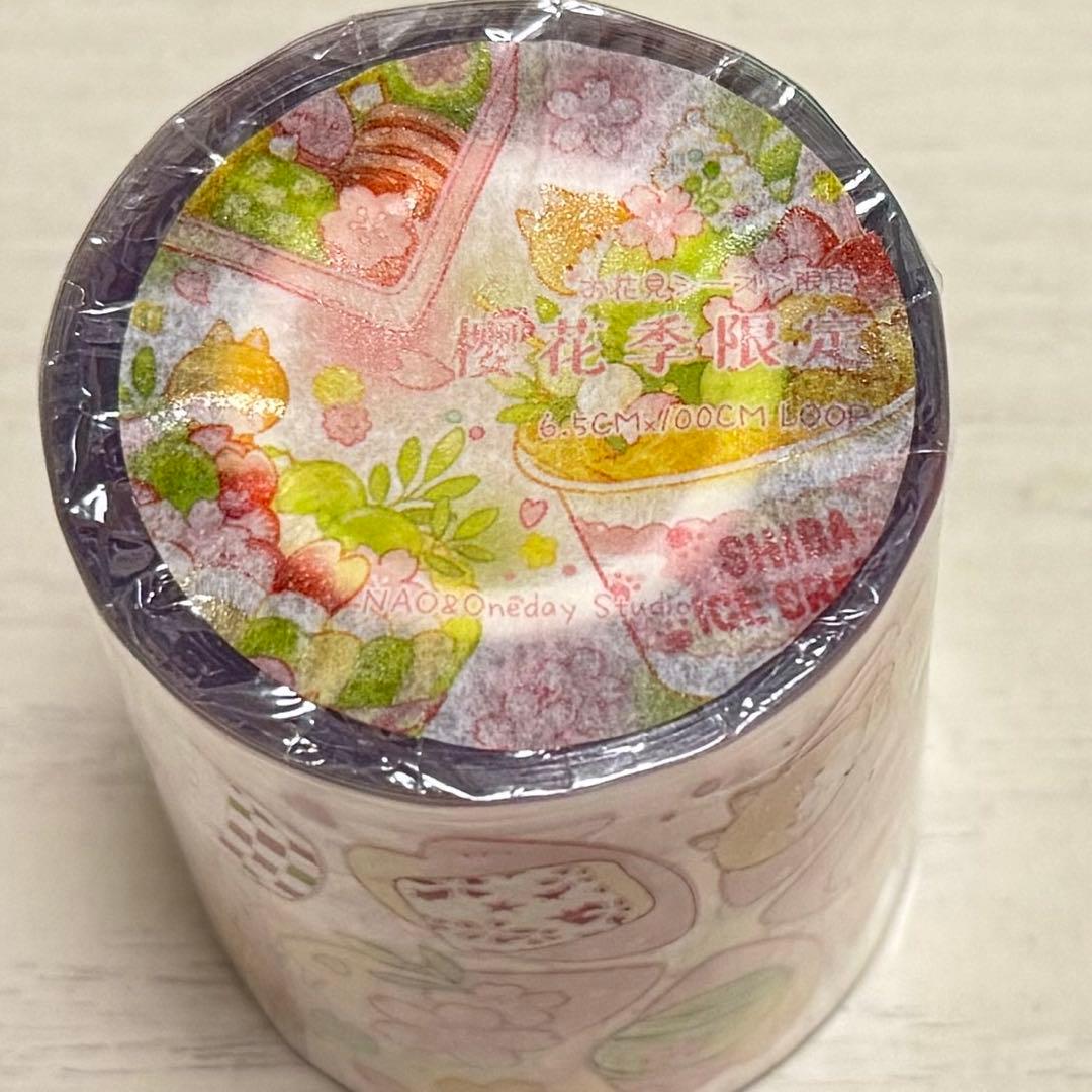 海外 PETテープ マスキングテープ お花見シーズン