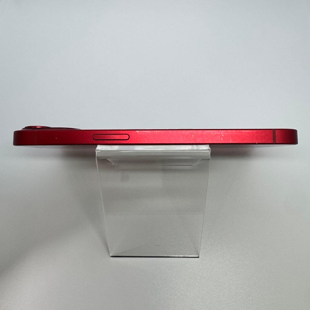 【美品】iPhone 13 256GB RED 大容量新品バッテリー100%