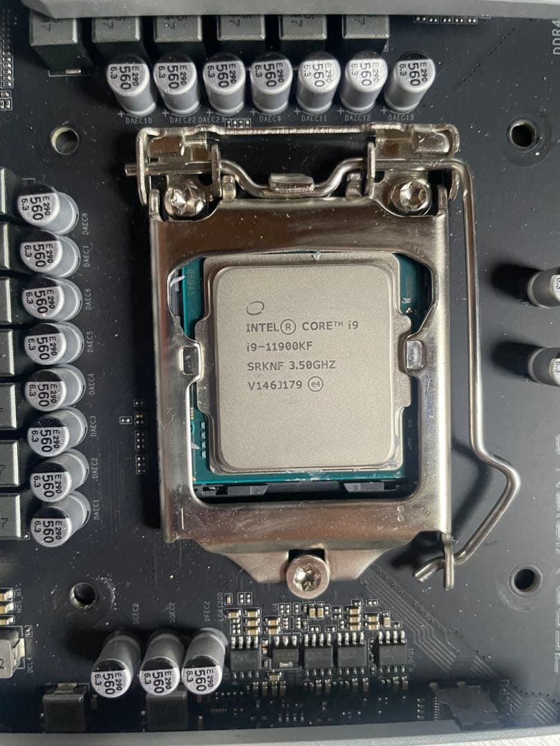 Z590 VISION Gマザーボード＋I9 11900KF CPUセット