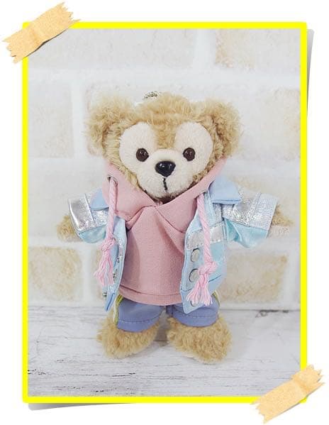 Tra34 ダッフィー ぬいばサイズ コスチューム ハンドメイド 衣装