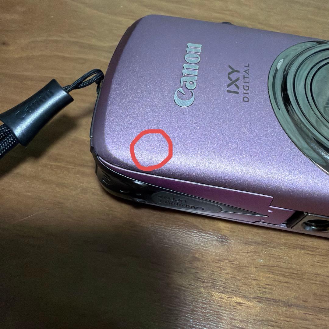 Canon IXY デジタルカメラ 12.1メガピクセル ピンク
