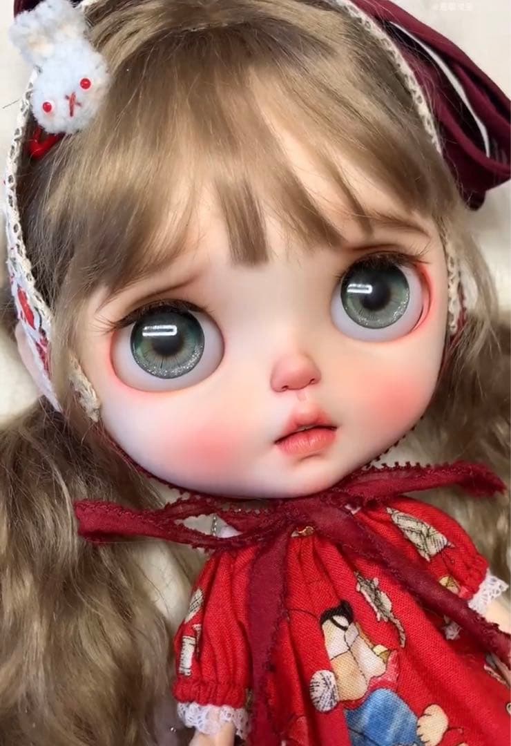 カスタムブライス 海外作家様 人形 困ったちゃん 仔兎のような かわいい 幼い