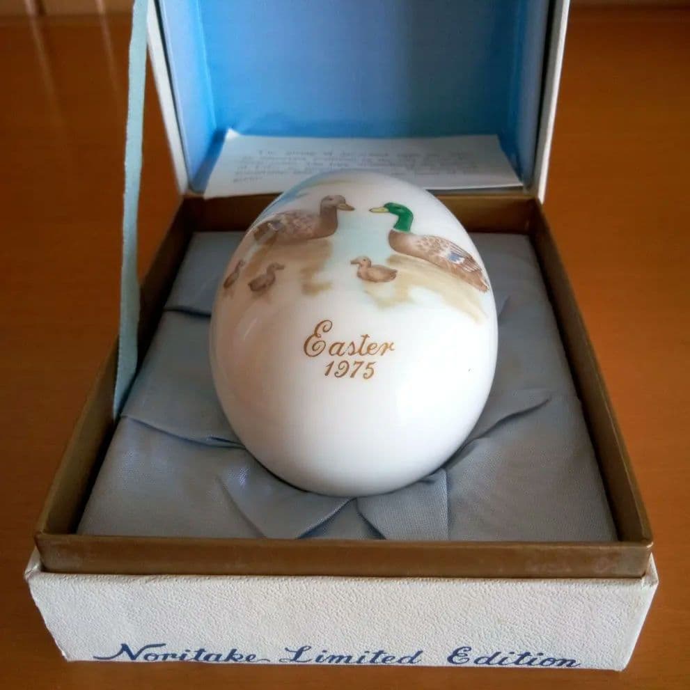 【希少】ヴィンテージ Noritake イースターエッグ ５種