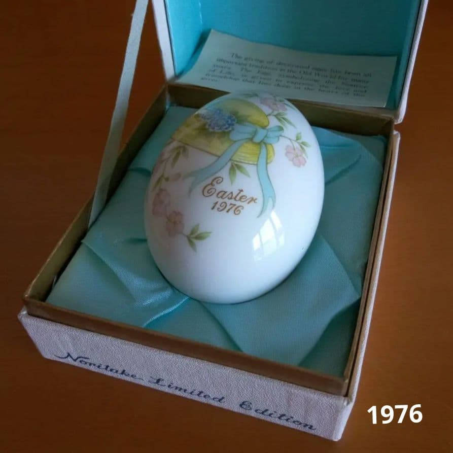 【希少】ヴィンテージ Noritake イースターエッグ ５種