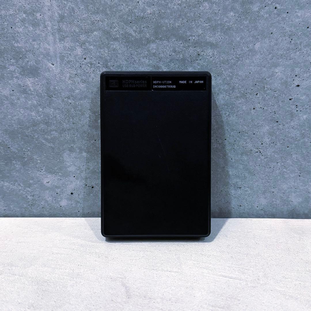 IODATA ポータブルHDD 「カクうす Lite」 2TB