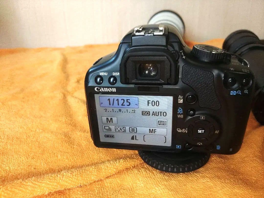 Canon EOS デジタルX2一眼レフカメラ 望遠レンズセット動作確認済み