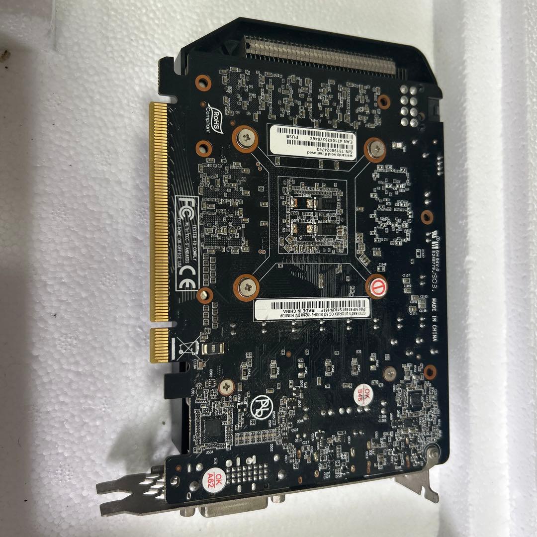 【ジャンク】GeForce GTX1660Ti STORMX OC 6GB