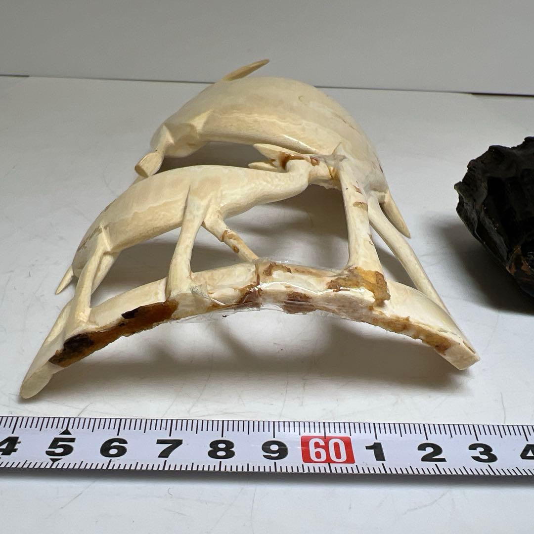 極上カンガルー置物　261g/高さ約24㎝　東Y8-0323②タサト