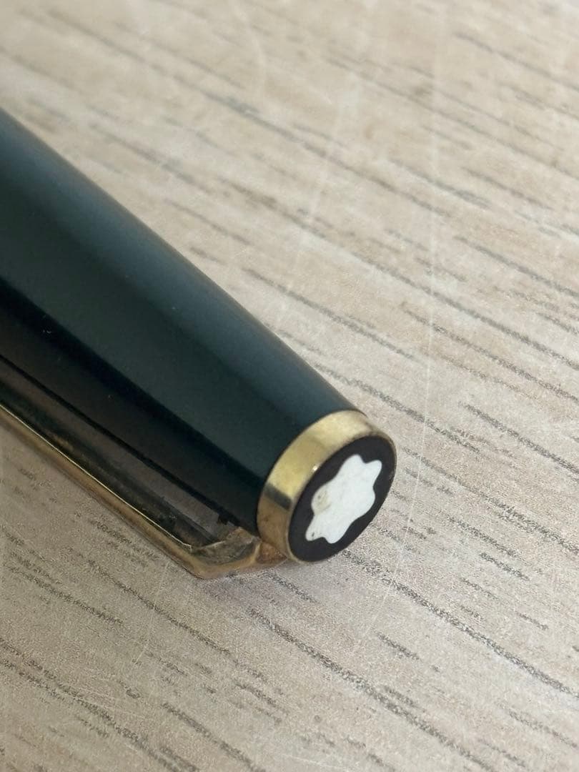 モンブラン　ダークグリーン 万年筆 ゴールドペン先