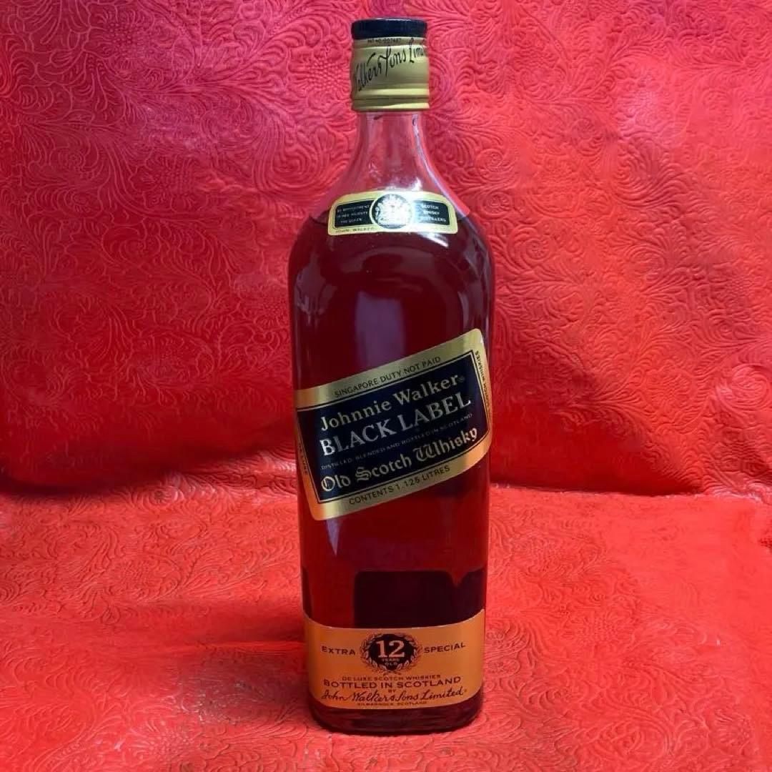 未開栓古酒 大容量 Johnnie Walker Black Label 12年