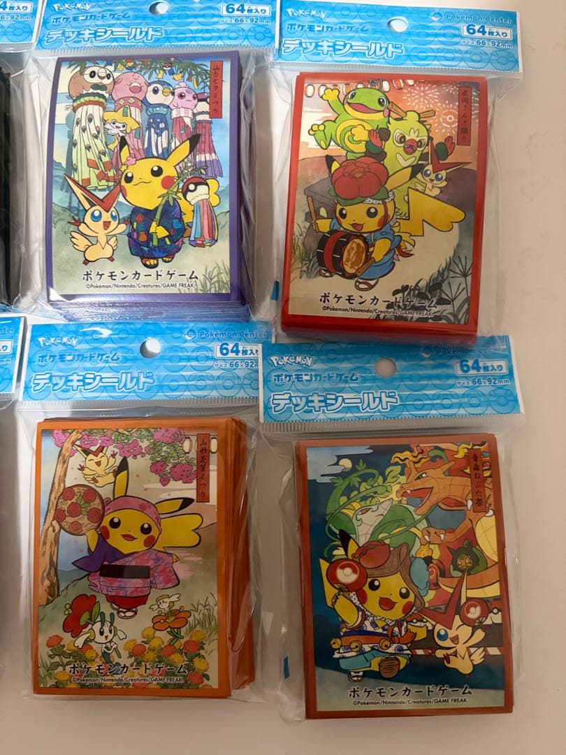 ポケモンデッキシールド　祭り　6個セット