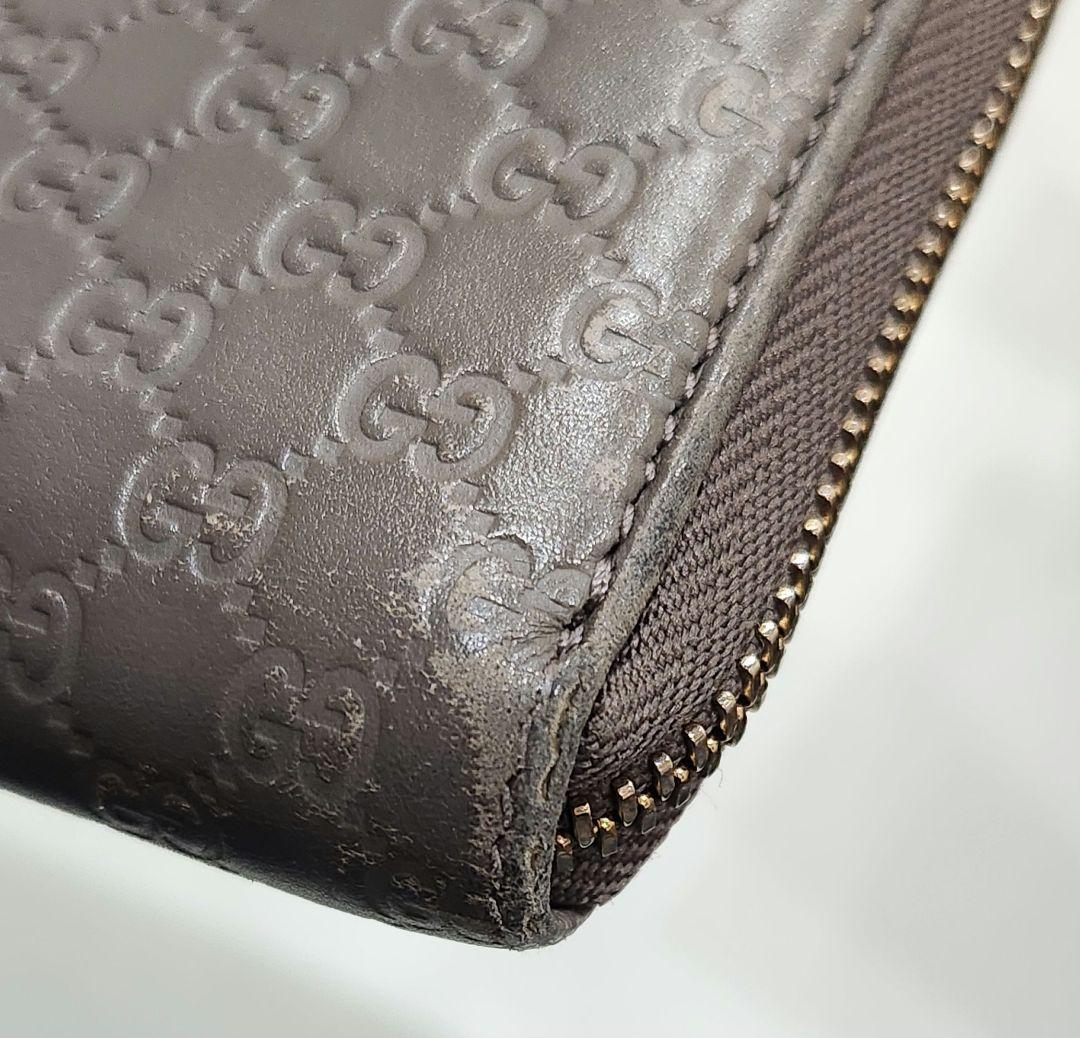 Gucci GGパターン グレー 長財布