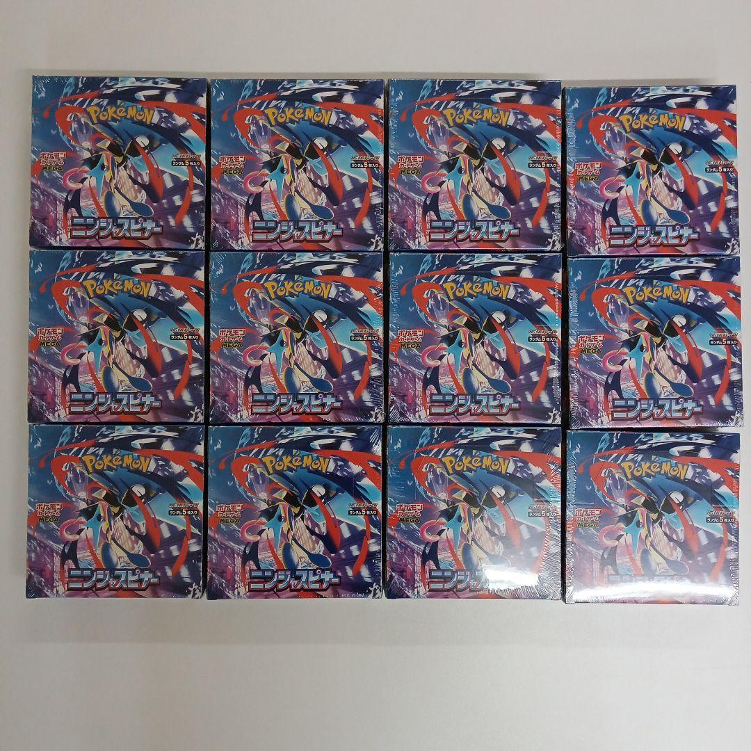 ポケカ ニンジャスピナー 12BOX(1カートン分)未開封シュリンク付き