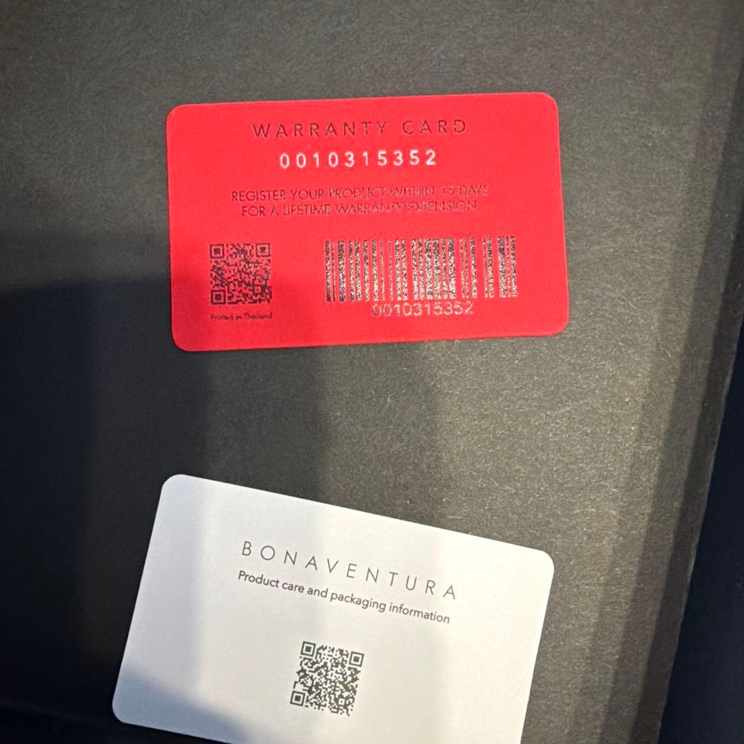 Bonaventura 手帳型ケース 専用ポーチ付き 名前入り