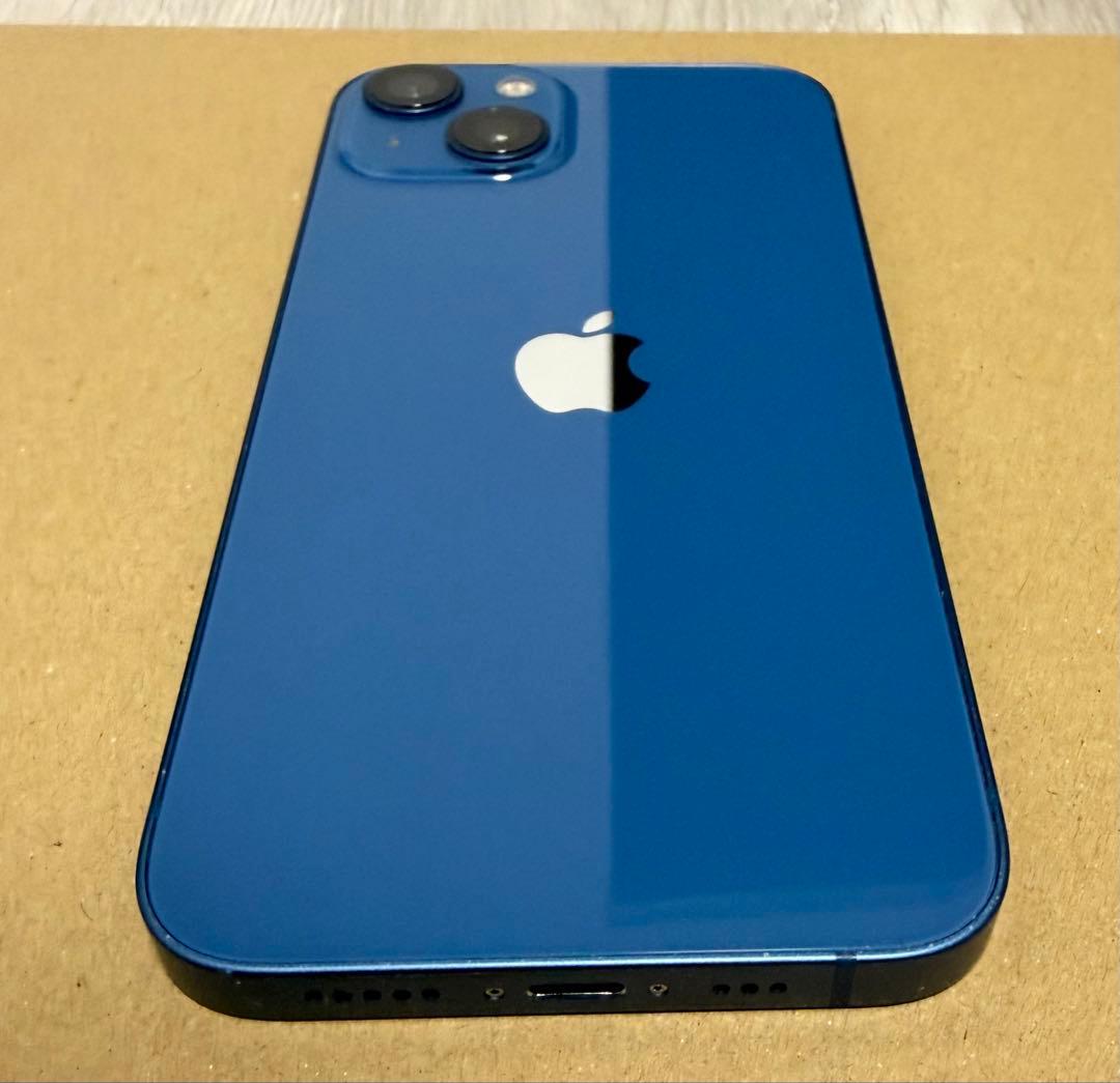 【美品】iPhone13 128GB ブルーSIMフリー　おまけ新品フィルム4枚