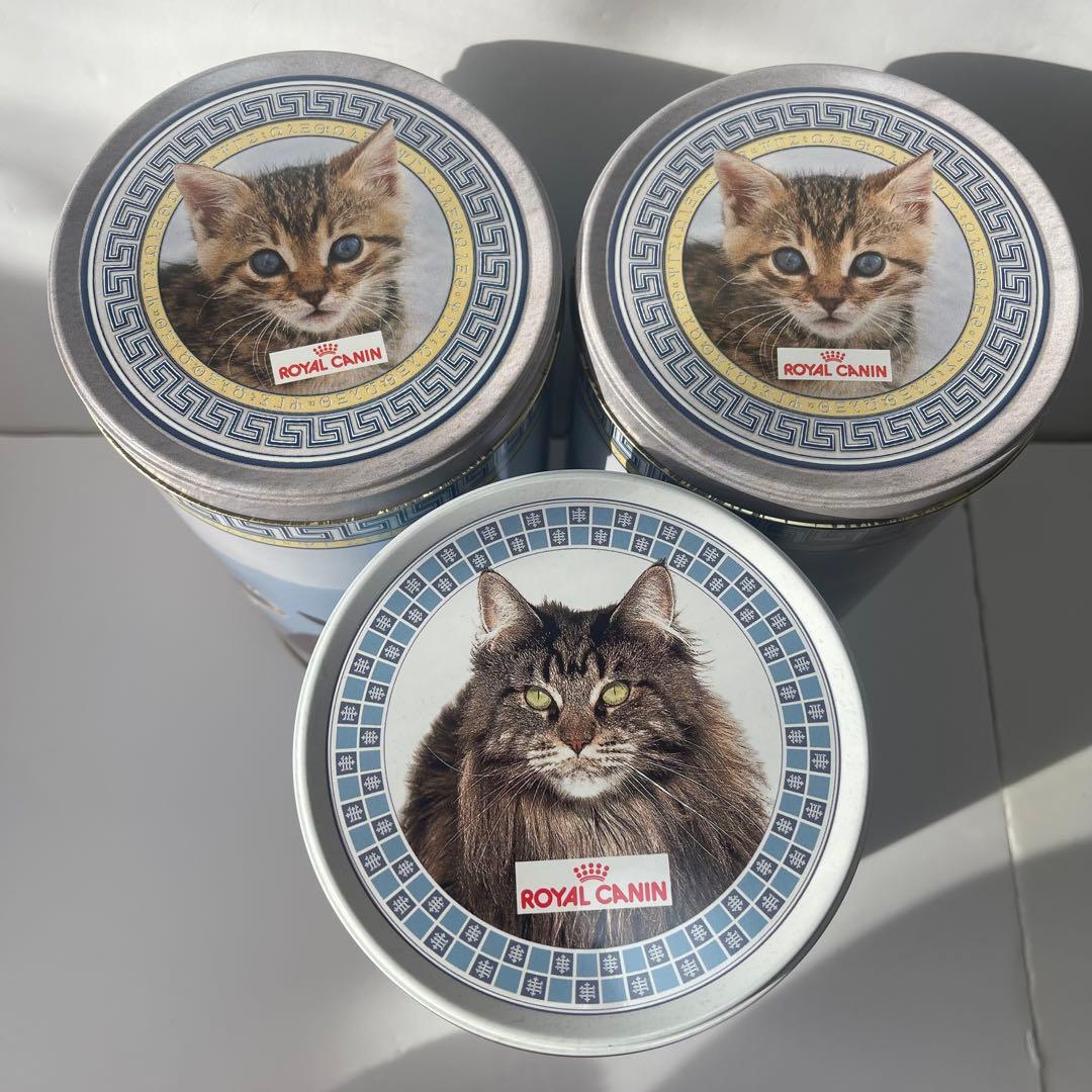  CANIN ロイヤルカナン 希少 レア 空き缶 猫 ネコ 3個セット
