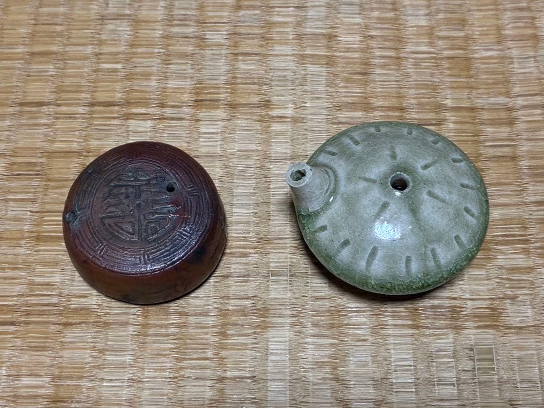 茶道具 陶器の水滴 6点 まとめて
