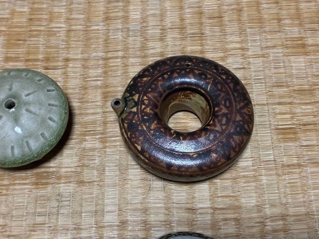 茶道具 陶器の水滴 6点 まとめて