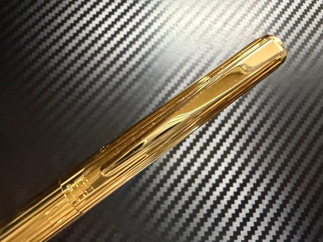 極美品 エボナイト芯 モンブラン ノブレスゴールド M 中字 万年筆