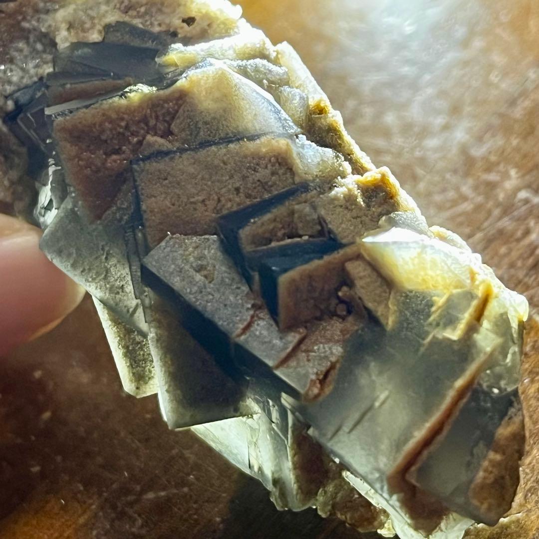 ゾーニング フローライト グレー 561.25ct 一点物 蛍石 原石 鑑賞石