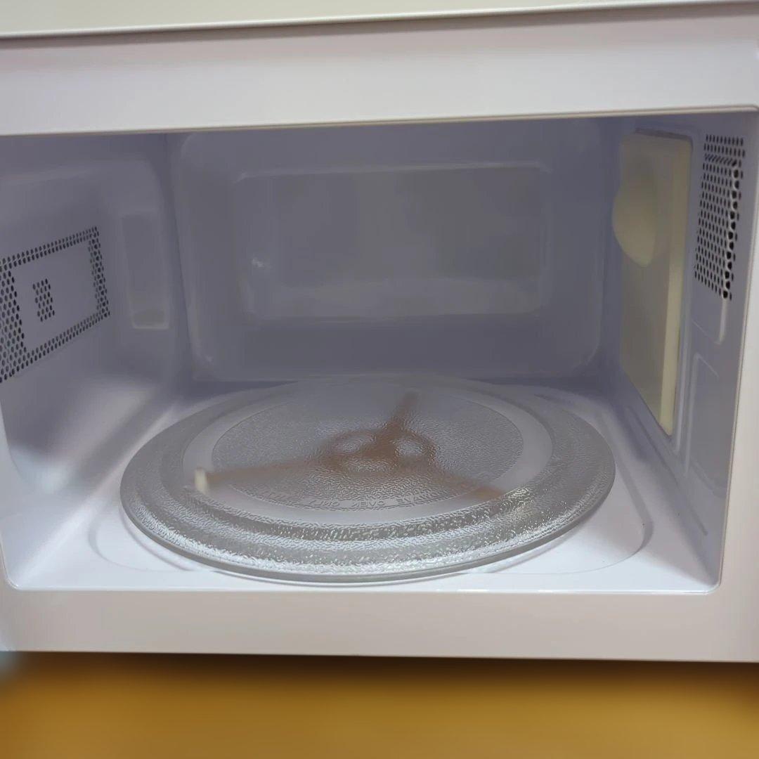 IRIS OHYAMA 単機能電子レンジ 約20L ホワイト