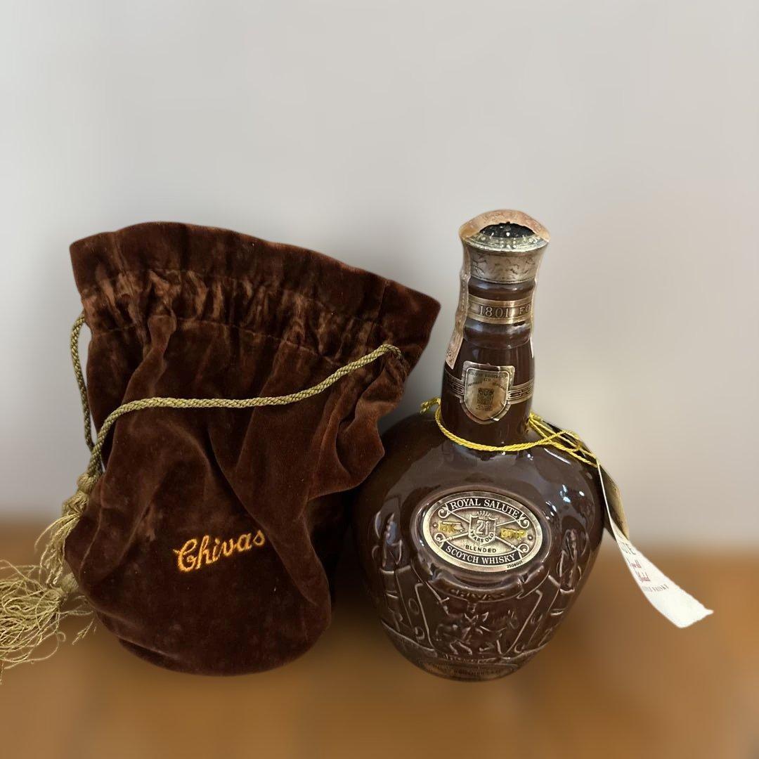  salute　scotch whisky　21years