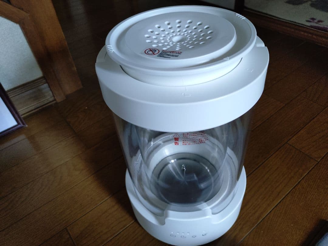 値下げ※　スチーム式加湿器 500ml ３Lタンク