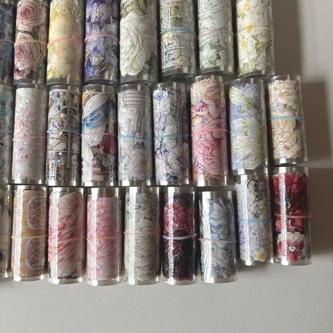 海外マステ　装飾マステ　まとめ売り　おすそ分け　50ループ